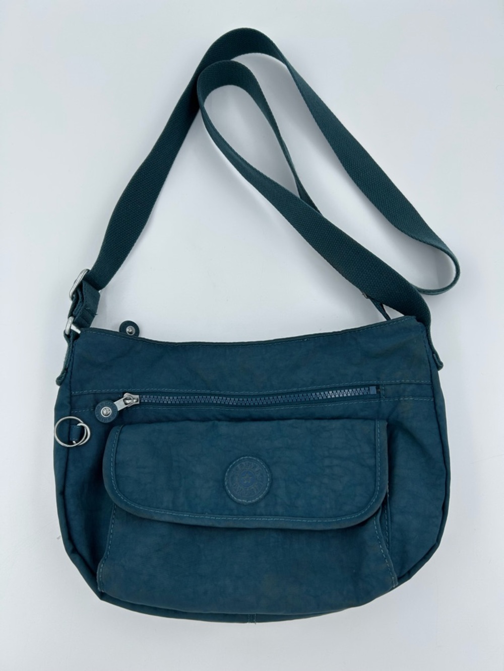 Kipling Crossbody Bag in Teal Blue - Casual Shoulder Bag